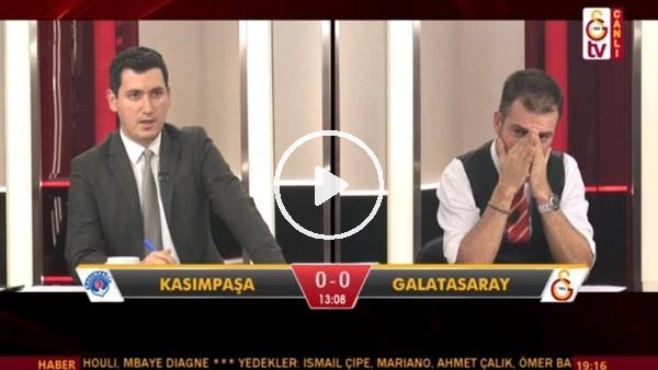 Trezeguet'in golünde GS TV spikerleri