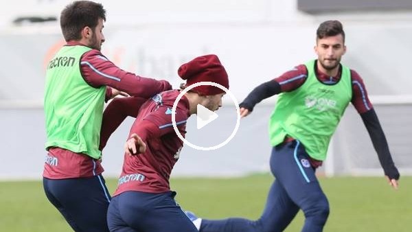 Trabzonspor, Kasımpaşa maçının hazırlıklarını sürdürdü