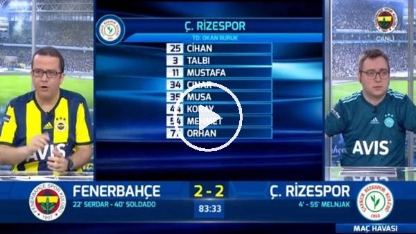 Victor Moses'in golünde FB TV spikerleri