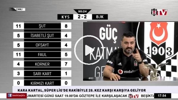 Caner Erkin'in golünde BJK TV spikerleri
