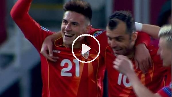 Elif Elmas'ın Letonya maçında attığı gol