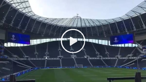 Tottenham'ın yeni stadında Şampiyonlar Ligi müziği