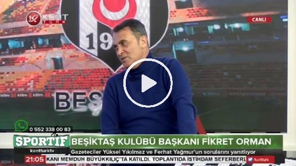 Beşiktaş'ın yeni teknik direktörü yerli mi olacak? Fikret Orman açıkladı...
