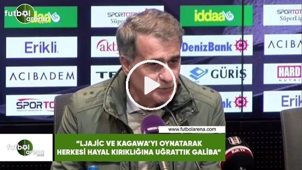Şenol Güneş: "Ljajic ve Kagawa'yı oynatarak herkesi hayal kırıklığına uğrattık galiba"