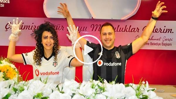 Nikah tarihleri için Beşiktaş yıl dönümünü seçtiler