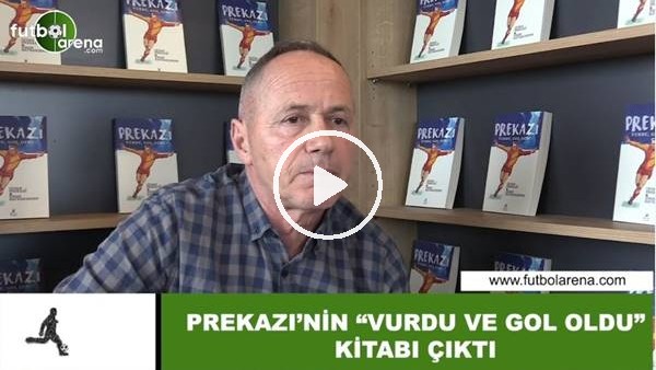 Prekazi, yeni kitabını FutbolArena'ya anlattı