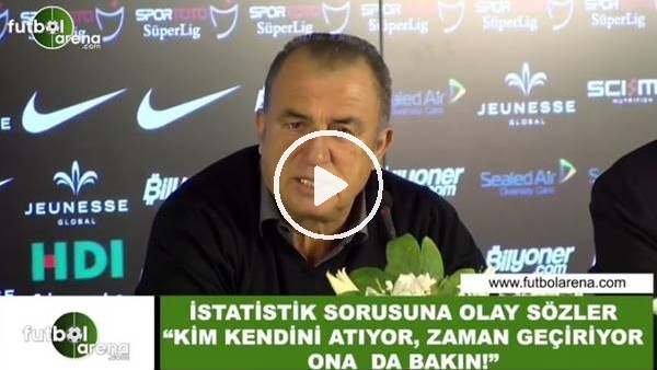 Fatih Terim'den istatistik sorusuna olay sözler! "Kim kendini atıyor, zaman geçiriyor ona da bakın"