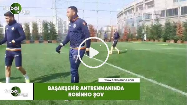 Başakşehir antrenmanında Robinho şov