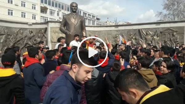 Kayserispor taraftarı Beşiktaş maçı öncesi toplandı