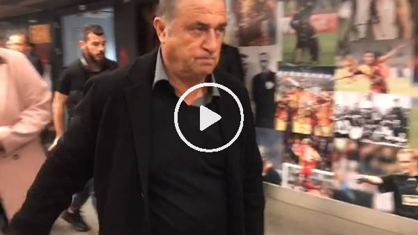 Fatih Terim maç sonu statan böyle ayrıldı