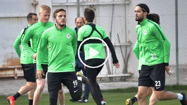 Atiker Konyaspor'da Çaykur Rizespor maçı hazırlıkları
