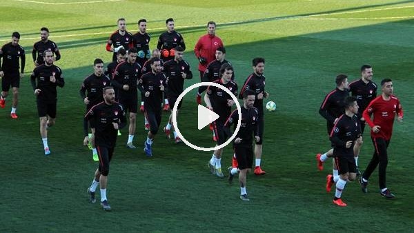 A Milli Futbol Takımı hazırlıklarını sürdürdü