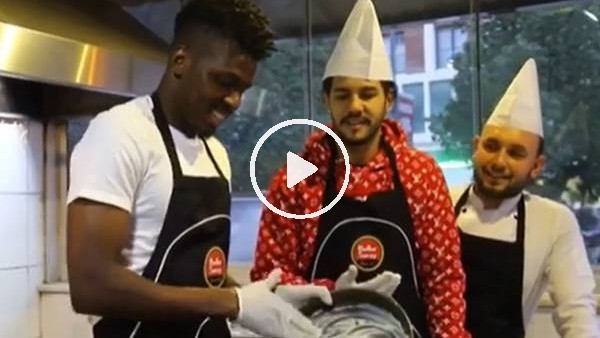 Hataysporlu futbolcular mutfakta hünerlerini sergiledi