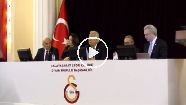  Galatasaray Divan Kurulu Toplantısı (13 Mart 2019)