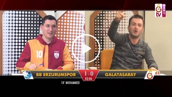 Belhand'nın  golünde GS TV spikerleri