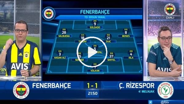 Serdar Aziz'in golünde FB TV spikerleri