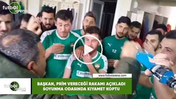 Başkan, prim vereceği rakamı açıkladı soyunma odasında kıyamet koptu..
