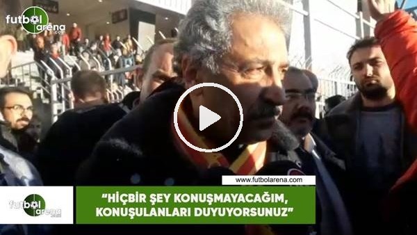 Erol Bedir: "Hiçbir şey konuşmayacağım, konuşulanları duyuyorsunuz"