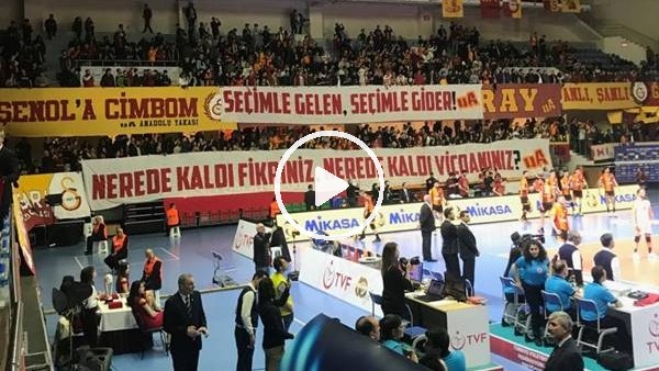 Galatasaray taraftarından Mustafa Cengiz'e destek