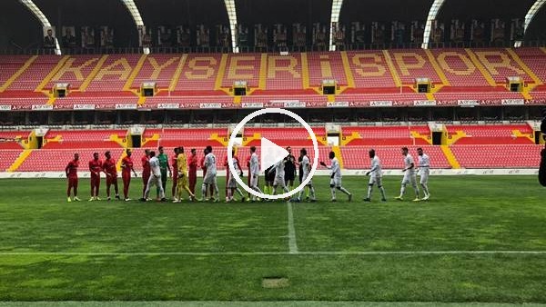 Kayserispor ile Adana Demirspor hazırlık maçı yaptı