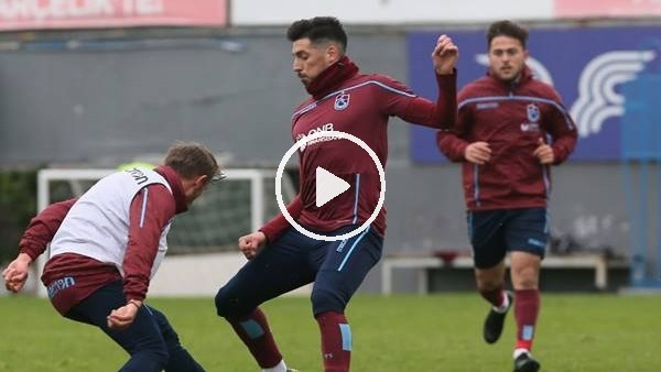 Trabzonspor'da Antalyaspor maçı hazırlıkları