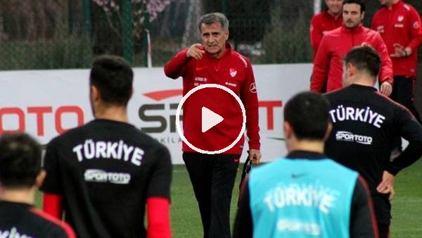 FutbolArena, Milli Takım antrenmanında