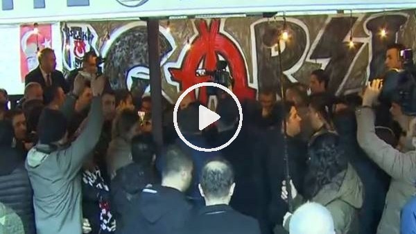 Binali Yıldırım, Beşiktaş taraftarıyla bir araya geldi