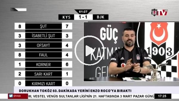 Deniz Türüç'ün golünde BJK TV spikerleri