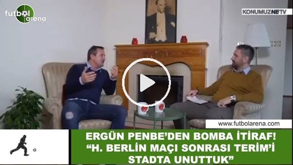 Ergün Penbe'den bomba itiraf! "Fatih Terim'i statta unuttuk"