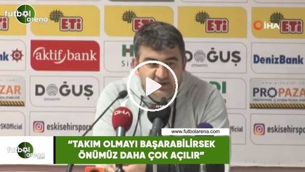 Ümit Özat: "Takım olmayı başarabilirsek önümüz daha çok açılır"