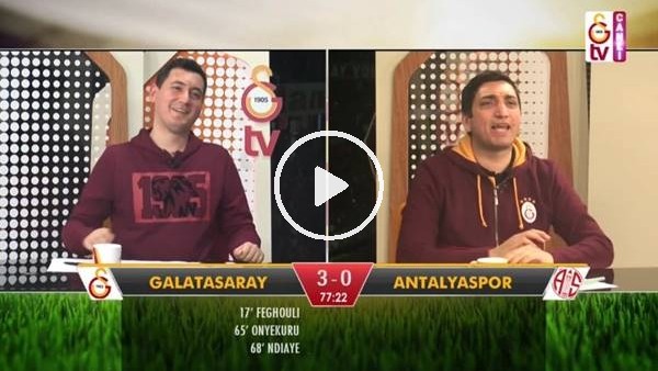 Onyekuru'nun 2. golünde GS TV spikerleri