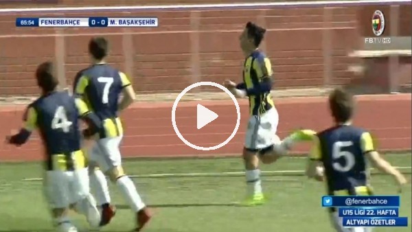 U15 Ligi'nde Fenerbahçe, Başakşehir'i 2-0 yendi