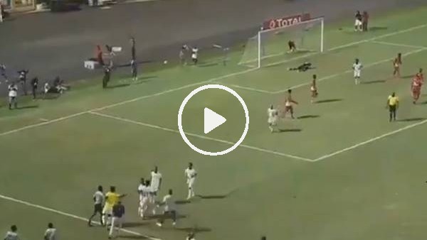 Trabzonsporlu Ekuban ilk milli maçında gol attı