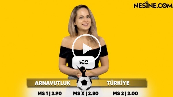 Arnavutluk - Türkiye maçı Nesine'de!
