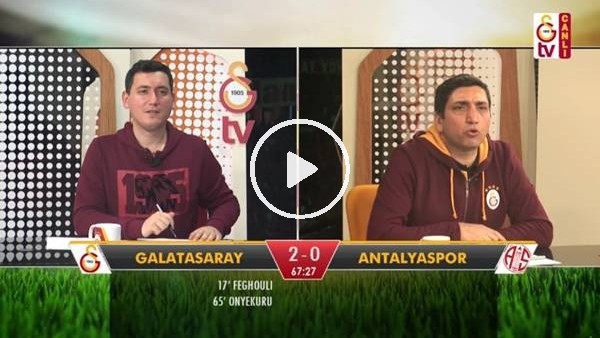 Onyekuru ve Ndiaye'nin gollerinde GS TV spikerleri