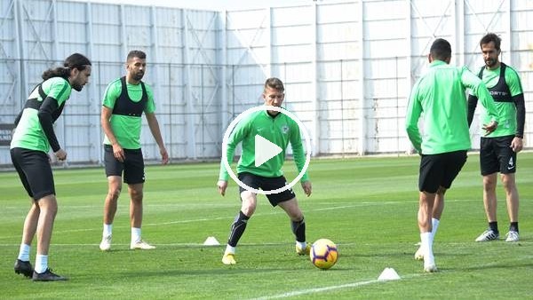 Konyaspor'da Başakşehir maçı hazırlıkları