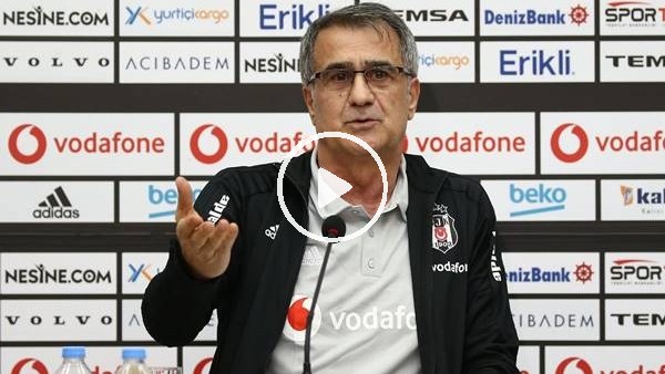 Şenol Güneş basın toplantısı düzenledi
