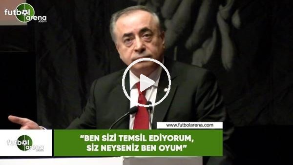 Mustafa Cengiz: "Ben sizi temsil ediyorum, siz neyseniz ben oyum"