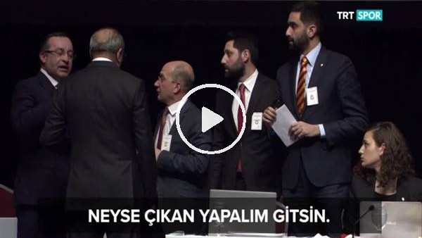 Galatasaray Mali Genel Kurulu'nda oylama tartışması