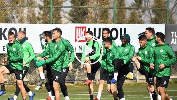 Atiker Konyaspor'da sakat futbolcular geri döndü