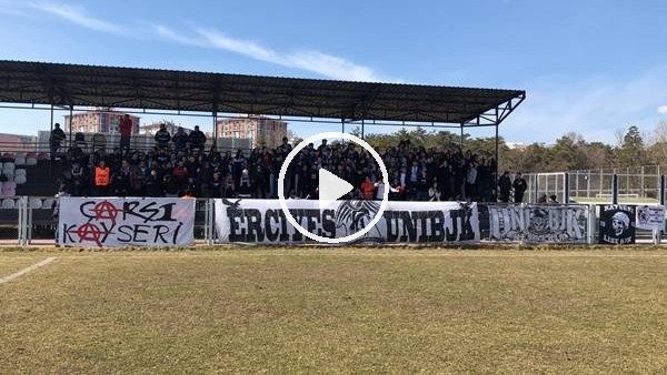 U21 Ligi'nde oynanan Kayserispor-Beşiktaş maçında tribünler