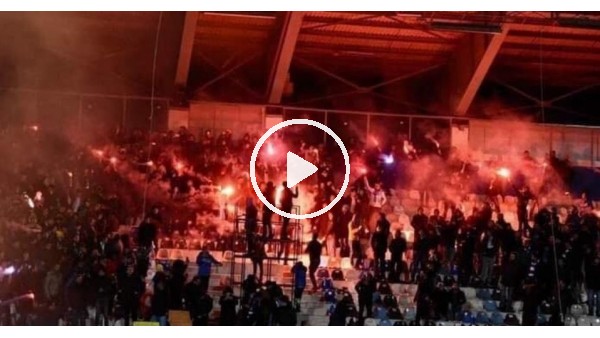 Erzurumspor taraftarından takıma destek