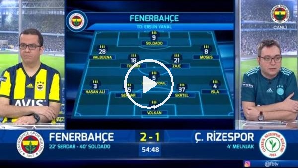 Melnjak'ın golünde FB TV spikerleri