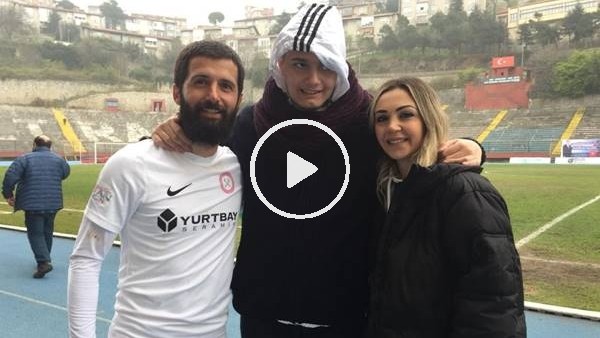 Takım kaptanı galibiyeti kardeşiyle kutladı