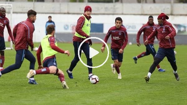 Trabzonspor'da Antalyaspor maçı hazırlıkları