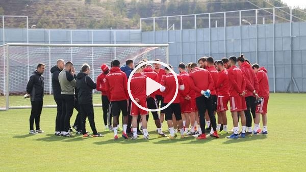 Sivasspor, Konyaspor maçı hazırlıklarına başladı