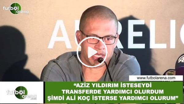 Alex: "Aziz Yıldırım isteseydi transferde yardımcı olurdum şimdi Ali Koç istese yardımcı olurum"