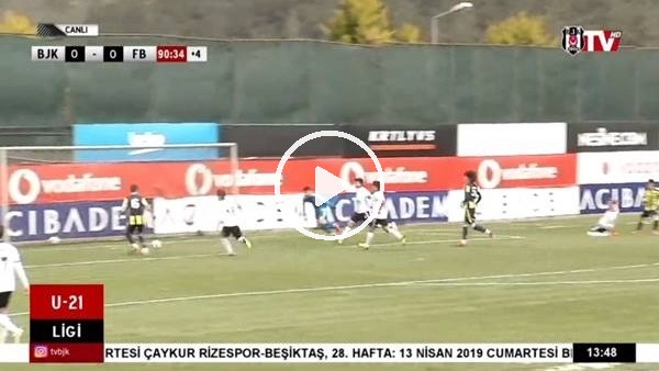 U21 Ligi'nde Fenerbahçe, Beşiktaş'ı 1-0 yendi