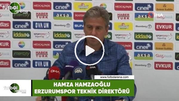 Hamza Hamzaoğlu: "Ümidimizi canlı tutmaya çalışıyoruz"