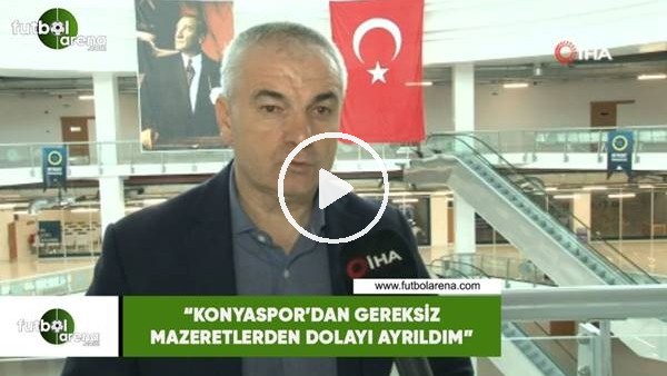 Rıza Çalımbay: "Konyaspor'dan gereksiz mazeretlerden dolayı ayrıldım"